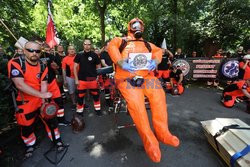 Protest ratowników medycznych