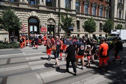 Protest ratowników medycznych