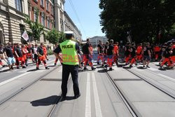 Protest ratowników medycznych