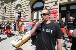 Protest ratowników medycznych