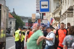 Protest ratowników medycznych