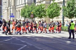 Protest ratowników medycznych