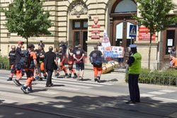 Protest ratowników medycznych