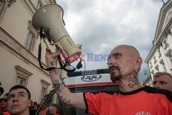 Protest ratowników medycznych