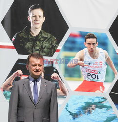 Spotkanie szefa MON z wojskowymi sportowcami-olimpijczykami
