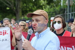 Protest organizacji lokatorskich w sprawie KPA