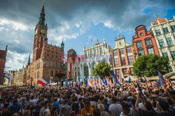 Akcja Kierunek przyszłość z Donaldem Tuskiem w Gdańsku