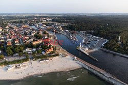 Ustka z lotu ptaka