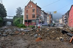 Powódź w Niemczech i Belgii