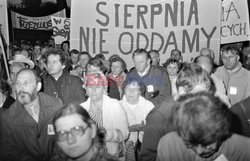 Strajki i demonstracje Solidarności