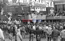 Strajki i demonstracje Solidarności