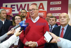 Konferencja prasowa Lewicy w Lublinie