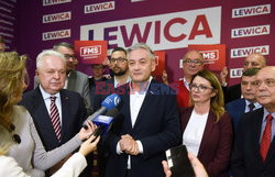 Konferencja prasowa Lewicy w Lublinie