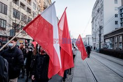 Antyfaszystowskie streetparty w Warszawie