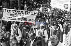 Strajki i demonstracje Solidarności