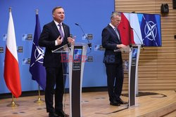 Prezydent Andrzej Duda w Brukseli