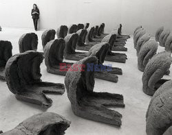 Magdalena Abakanowicz i jej rzeźby