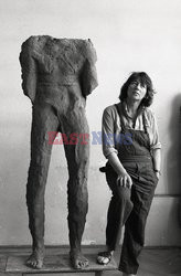 Magdalena Abakanowicz i jej rzeźby