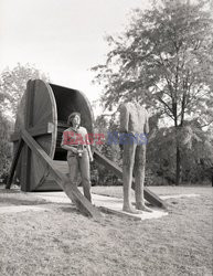 Magdalena Abakanowicz i jej rzeźby