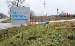Centrum Prasowe na polsko-białoruskiej granicy