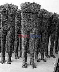 Magdalena Abakanowicz i jej rzeźby