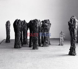 Magdalena Abakanowicz i jej rzeźby