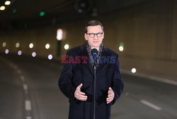 Otwarcie tunelu Południowej Obwodnicy Warszawy