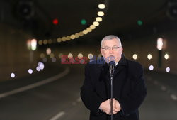 Otwarcie tunelu Południowej Obwodnicy Warszawy