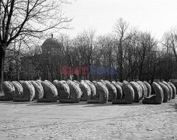 Magdalena Abakanowicz i jej rzeźby