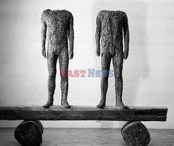 Magdalena Abakanowicz i jej rzeźby