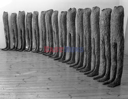 Magdalena Abakanowicz i jej rzeźby