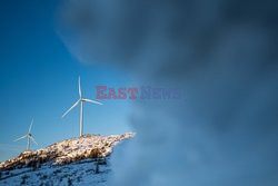 Turbiny wiatrowe w Laponii - AFP