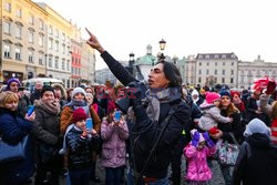 Protest przeciwko segregacji sanitarnej