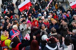 Protest przeciwko segregacji sanitarnej