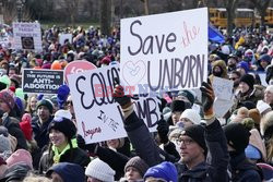 Protest przeciwników aborcji w Waszyngtonie