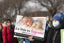 Protest przeciwników aborcji w Waszyngtonie