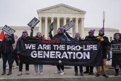 Protest przeciwników aborcji w Waszyngtonie