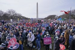 Protest przeciwników aborcji w Waszyngtonie