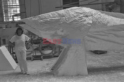 Magdalena Abakanowicz i jej rzeźby