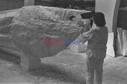 Magdalena Abakanowicz i jej rzeźby