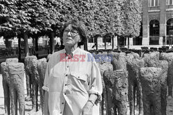 Magdalena Abakanowicz i jej rzeźby