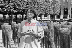 Magdalena Abakanowicz i jej rzeźby