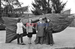 Magdalena Abakanowicz i jej rzeźby