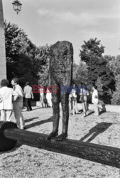 Magdalena Abakanowicz i jej rzeźby