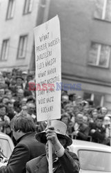 Strajki i demonstracje Solidarności