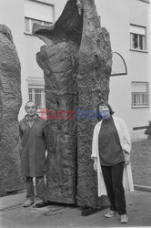 Magdalena Abakanowicz i jej rzeźby