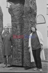 Magdalena Abakanowicz i jej rzeźby