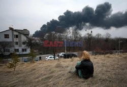 Wojna w Ukrainie - potężne eksplozje we Lwowie