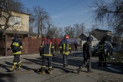 Wojna w Ukrainie - potężne eksplozje we Lwowie