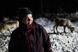 Hodowla reniferów w Laponii - AFP